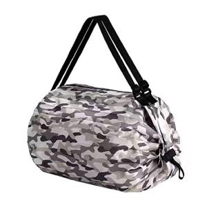 EOROC シュっと 簡単収納 エコバッグ 携帯便利 コンパクト収納 大容量 肩掛け リュック背負いOK