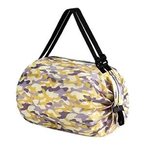 EOROC シュっと 簡単収納 エコバッグ 携帯便利 コンパクト収納 大容量 肩掛け リュック背負いOK