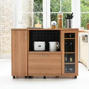 キッチンカウンター キッチンボード 90 幅 コンセント付き レンジ台