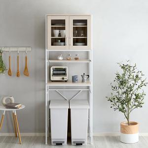 キッチンラック ゴミ箱 幅60 収納 北欧 おしゃれ キッチン収納棚