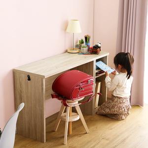 勉強机 子供 大人 シンプル おしゃれ 幅105 収納 ラック ルルテ ワークデスク パソコンデスク 勉強机 ウォールナット シャビーオーク