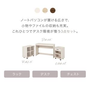 パソコンデスク デスク 机 学習机 勉強机 省...の詳細画像3