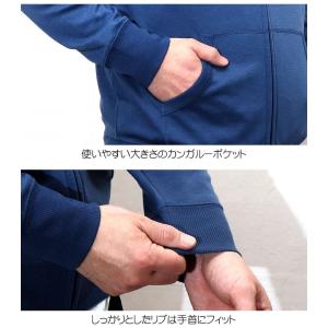 パーカー スウェット メンズ レディース 薄手...の詳細画像3