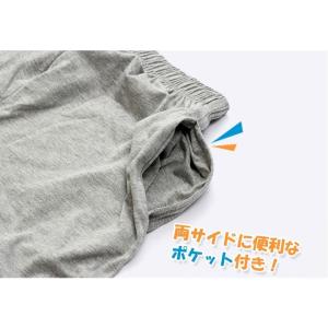 スウェットハーフパンツ 天竺 メンズ ボトムス...の詳細画像3