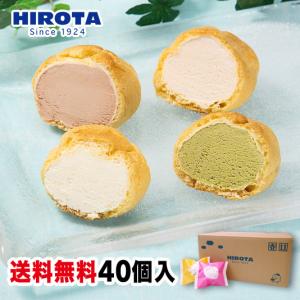 シューアイス 40個入 詰め合わせ 送料無料 お中元 御中元 アイスクリーム スイーツ ヒロタ HIROTA ギフト おやつ お取り寄せ 冷凍