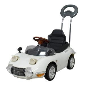 ！激レア品！【送料無料　関東から関西まで】ミズタニ　押手付ペダルカー　TOYOTA2000GT　ホワイト【乗用玩具 子供用 誕生日 プレゼント】4985404021317