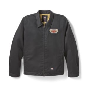 Dickies×H-D キルティング裏地アイゼンハワージャケット　96085-26VX　ブラック｜リバーYahoo!ショップ