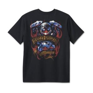 ハーレーダビッドソン　Tシャツ Harley Davidson ハーレーダビッドソン×リアルマッコイズ HARLEY