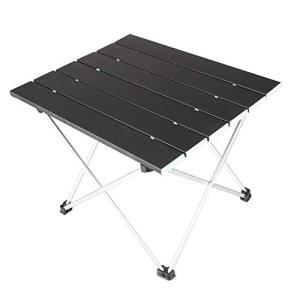 ロールテーブル アウトドアテーブル-創優会 アルミ製折りたたみテーブル 軽量 耐熱 酸化加工 防水防錆 安定感