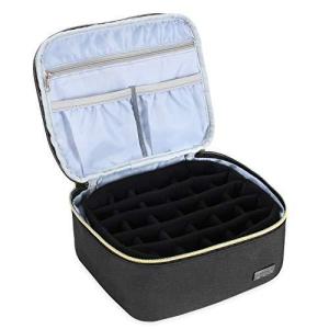 LUXJA エッセンシャルオイル ポーチ 30本収納