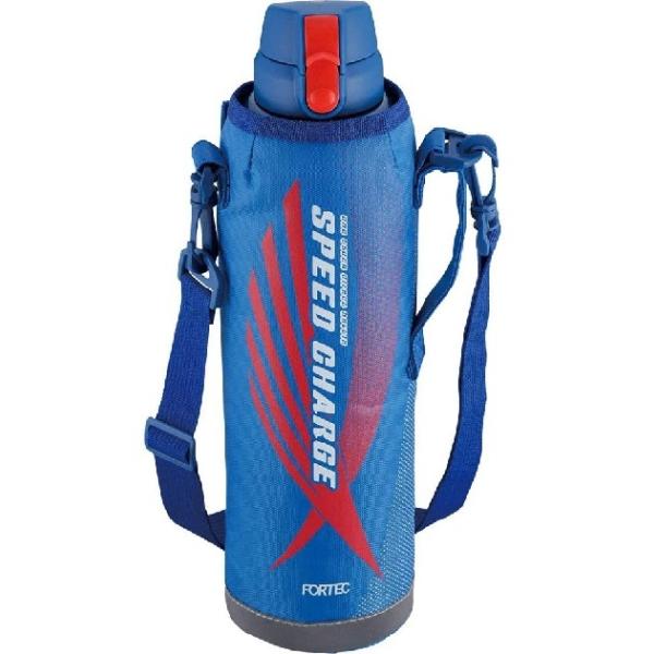 和平フレイズ 水筒 スポーツ ワンタッチ栓ダイレクトボトル フォルテック・スピード 1.45L ブル...