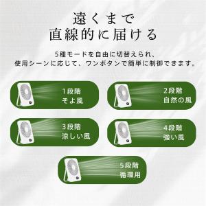 爆買 卓上扇風機 充電式 小型扇風機 ハンディ...の詳細画像5