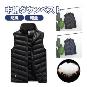 中綿ダウンベスト ジャケット メンズ チョッキ ゴルフ