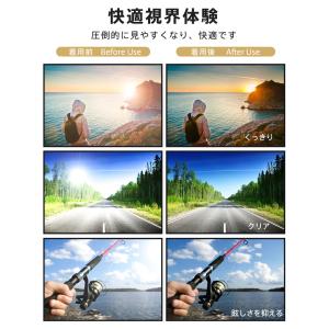 爆買 サングラス 偏光 調光 メンズ 偏光サン...の詳細画像3
