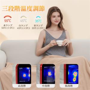 電気毛布 USB給電 ヒーターブランケット 着...の詳細画像4