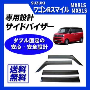 スズキ　ワゴンRスマイル　ワイドバイザー Amazon | ネットステージ ワゴンRスマイル対応 バイザー