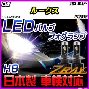 日産 ルークス ML21S 平成21年12月- 【ZRAY LEDホワイトバルブ】｜netstage