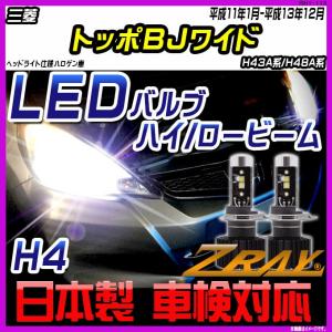 三菱 トッポBJワイド H43A系/H48A系 平成11年1月-平成13年12月 【ZRAY LEDホワイトバルブ】｜netstage
