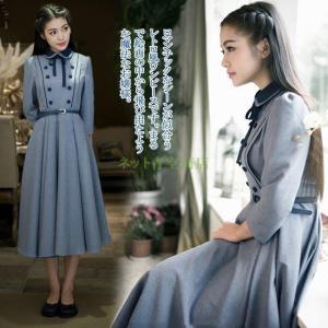 お嬢様風ワンピース丸襟 ファッション の商品一覧 通販 Yahoo ショッピング