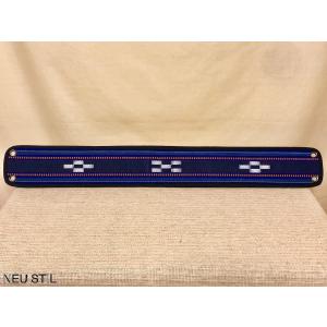 三線 胴巻き ティーガー 本織り ミンサー 茶色 沖縄製作 : NEU STIL