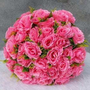造花 バラ 花束 ブーケ 36個の花 大きめサイ...の商品画像