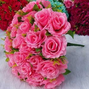 造花 バラ 花束 ブーケ 36個の花 大きめサ...の詳細画像1