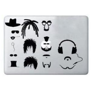 MacBook ステッカー シール The Ultimate Mr. Mac Disguise Pa...