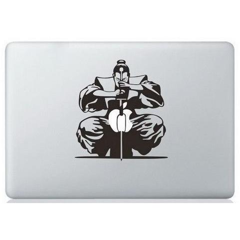 MacBook ステッカー シール Samurai (15インチ)