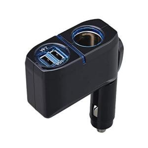 セイワ(SEIWA) 車内用品 シガーソケット増設分配器 シガーソケット+USB2口
