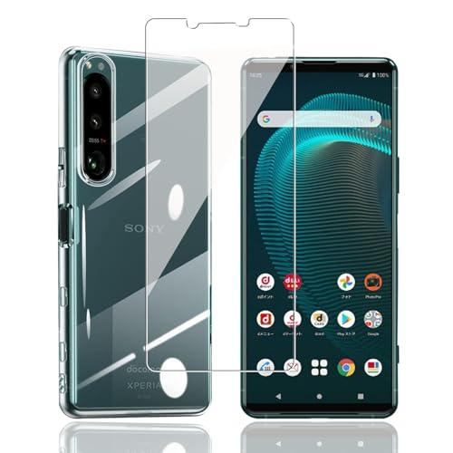 対応 Xpia 5  O53B OG05 用の ケース + ガラスフィルム 日本旭硝子製 フィルム ...