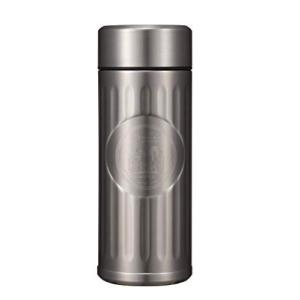 水筒 シルバー 420ml 直飲み ステンレス ボトル 真空 断熱 カフア コーヒー ボトル QAHWA