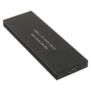 アイネックス USB3.0接続 UASP対応 M.2 SATA SSDケース HDE-10
