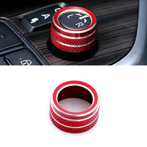 ミラースイッチ アルミカバー ドアミラー ダイアル アルミ製 適合TOYOTA車種多数 トヨタ専用設計 両面テープ 1個入り