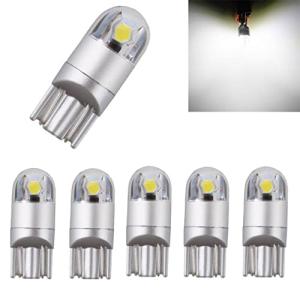T10 W5W led ホワイト 爆光 ポジションランプ w5w led ナンバー灯 ライセンスランプ メーター球 ルームランプ ウエッジ球 コ