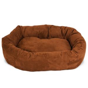 【並行輸入品】 DogNappers プラッシュフェイクファー 犬用ベッド 猫マット ソフトパッド入りシャギーウルフペットベッド (24イ