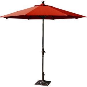 【並行輸入品】 TTsuuo Outdoor Parasol with Steel Pole Umbrella Outdoor Patio Ou
