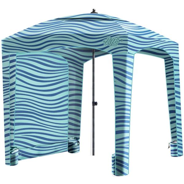 【並行輸入品】 OutdoorMaster Pop Up Beach Umbrella, Porta...