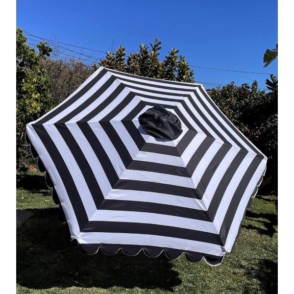 【並行輸入品】 CLEEMAN 6.5 FT Outdoor Fringe Umbrella, UV...