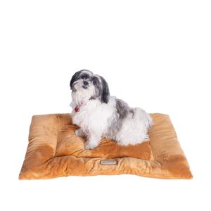 【並行輸入品】 HOLGVE Solid Wood Pet Bed, Small Animal Bed Frame with Storage S