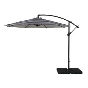 【並行輸入品】 BELLRINO DECOR 10フィート 6本骨 交換用 ブラック 強くて厚い傘キャノピー (キャノピーのみ) ブラック 106