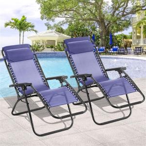 【並行輸入品】 QJBSAVVA Patio Chairs with Cushions 4 pcs, Outdoor Chairs Comfy