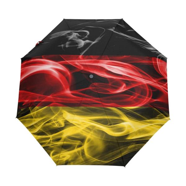 【並行輸入品】 Senegal Flag Auto Open/Close Folding Umbre...