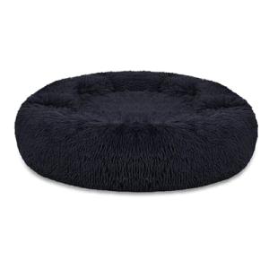 【並行輸入品】 Pet bed round dog bed soft plush fluffy cat mat non slip machine