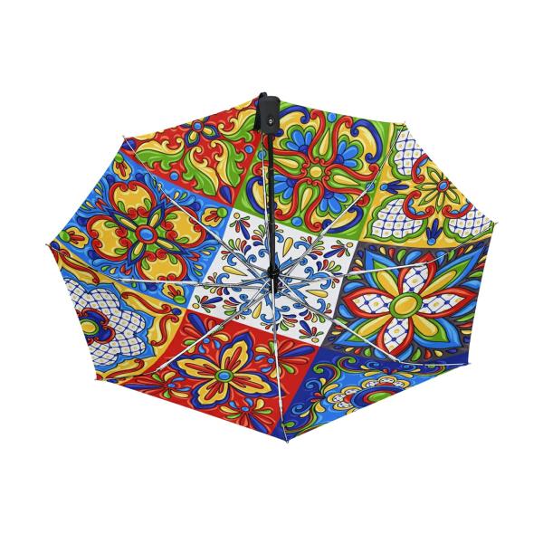 【並行輸入品】 Poeticcity 秋の森 クマの野ウサギとリス フクロウ キツネの花 自動開閉 ...