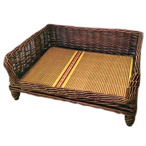 【並行輸入品】 B & G Martin Microsuede Dog Bed Foam & Faux Down Cushion, Luxe G
