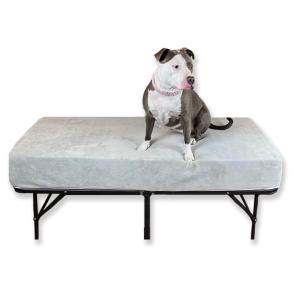 【並行輸入品】 Majestic Pet Personalized 24 Inch Round Calming Dog Bed Washab