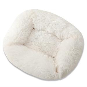 【並行輸入品】 Ultra Soft Pet Bed Large Medium Small Dog Bed, Soft Plush Dog Ma