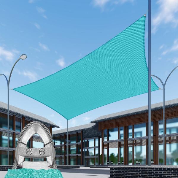 【並行輸入品】 DOEWORKS Rectangle 13' x 20' Sun Shade Sai...
