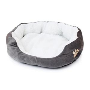 【並行輸入品】 心を落ち着かせる犬用ベッド&猫...の詳細画像1