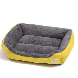 【並行輸入品】 ドーナツ猫用ベッド、中型小型犬用のフェイクプラッシュ犬用ベッド 自己温暖化屋内ラウンドピロー 寄り添う洗える犬用ベッド 猫用ベ